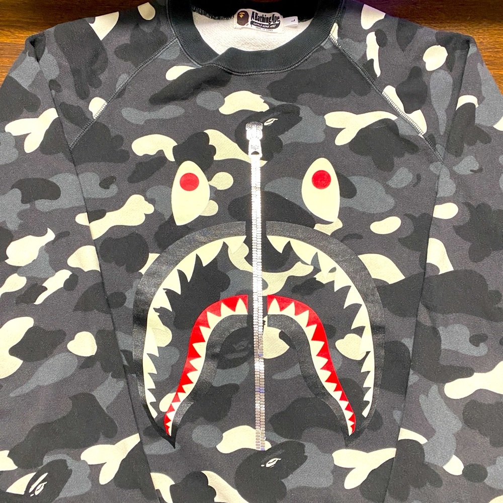 Bape City GLOW IN DARK Crewneck
